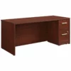 Sauder Affirm 72" X 30" Shell And 2-Drawer Mobile File Cabinet Classic Cherry -CYMAX Sales 2275150 L
