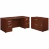 Sauder Affirm Engineered Wood Bundle Set In Classic Cherry Finish 1 Sauder Affirm Engineered Wood Bundle Set In Classic Cherry Finish -CYMAX Sales 2275158 L