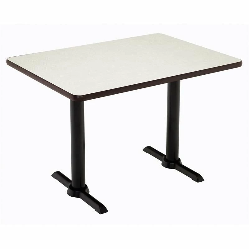 KFI Mode 30" X 48" Conference Table - Oak - Black T Base - Standard Height 6 KFI Mode 30" X 48" Conference Table - Oak - Black T Base - Standard Height - Image 4