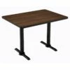 KFI Mode 30" X 48" Conference Table - Linen - Black T Base - Bistro Height 2 KFI Mode 30" X 48" Conference Table - Linen - Black T Base - Bistro Height -CYMAX Sales 2277378 L