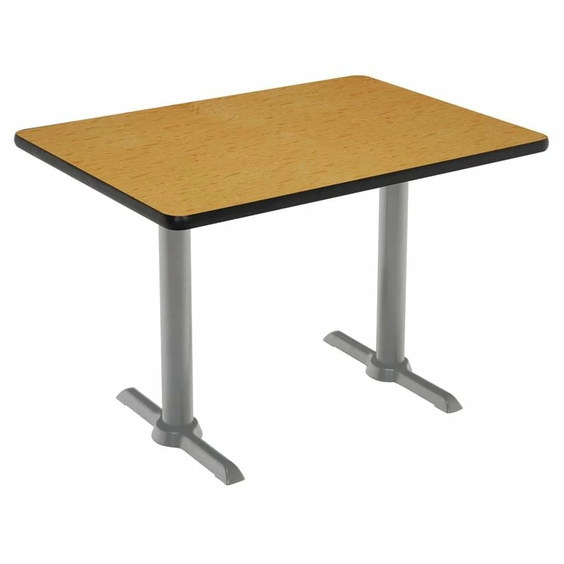 KFI Mode 30" X 48" Conference Table - Grey - Silver T Base - Standard Height 7 KFI Mode 30" X 48" Conference Table - Grey - Silver T Base - Standard Height - Image 5