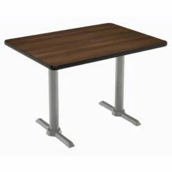KFI Mode 30" X 48" Conference Table - Grey - Silver T Base - Standard Height 14 KFI Mode 30" X 48" Conference Table - Grey - Silver T Base - Standard Height -CYMAX Sales 2277401 L 5