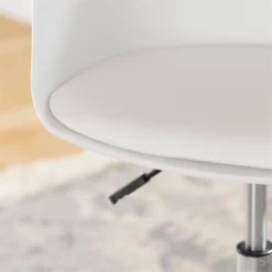 South Shore Interface Pure White Desk And 1 Flam White Swivel Chair Set 15 South Shore Interface Pure White Desk And 1 Flam White Swivel Chair Set -CYMAX Sales 2291722 5 L