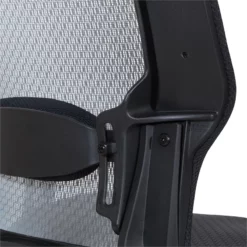 Air Grid Seat And Back Big & Tall Chair In Black Fabric -CYMAX Sales 2292141 6 L