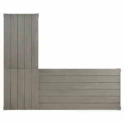 ACME Talmar Wooden Writing Desk With Lift Top In Weathered Gray -CYMAX Sales 2297328 5 L 3