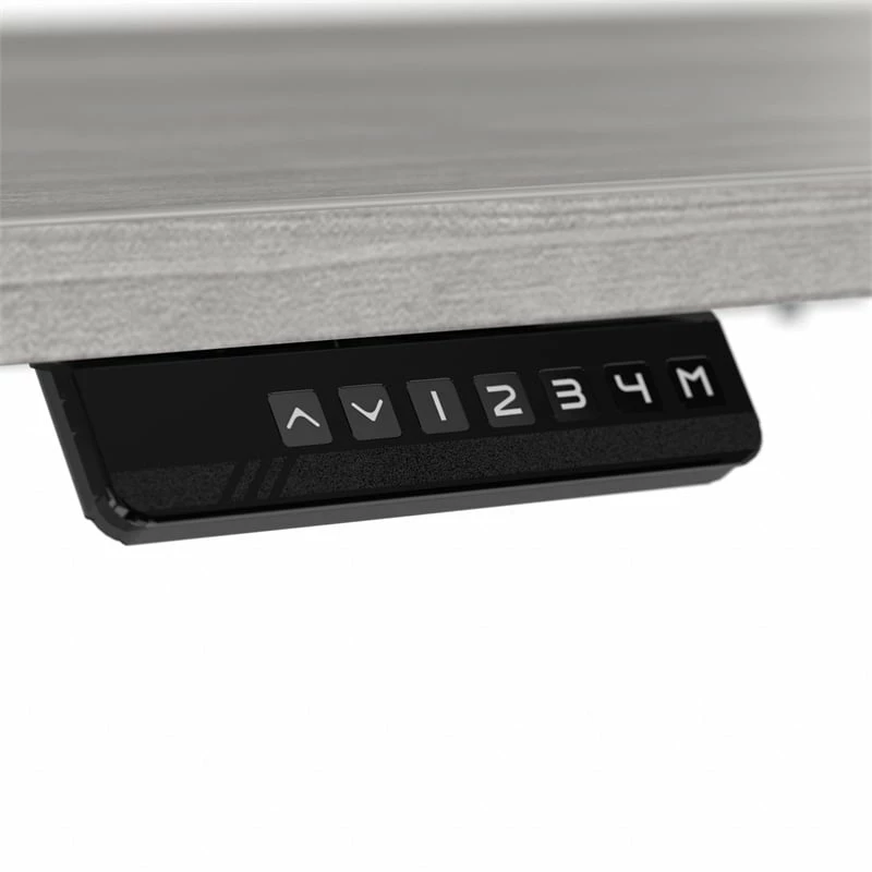 Move 40 Series 72W X 30D Adjustable Desk In Platinum Gray - Engineered Wood 8 Move 40 Series 72W X 30D Adjustable Desk In Platinum Gray - Engineered Wood - Image 6