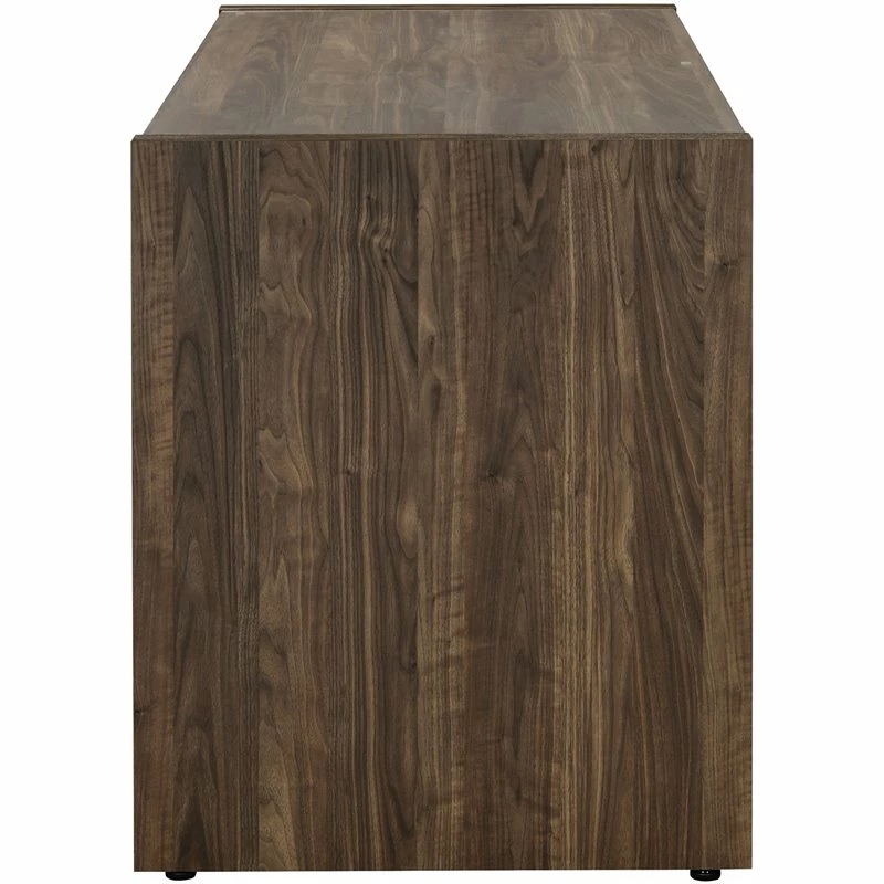 Coaster Luetta 48" Rectangular Wood Writing Desk In Aged Walnut 6 Coaster Luetta 48" Rectangular Wood Writing Desk In Aged Walnut - Image 4