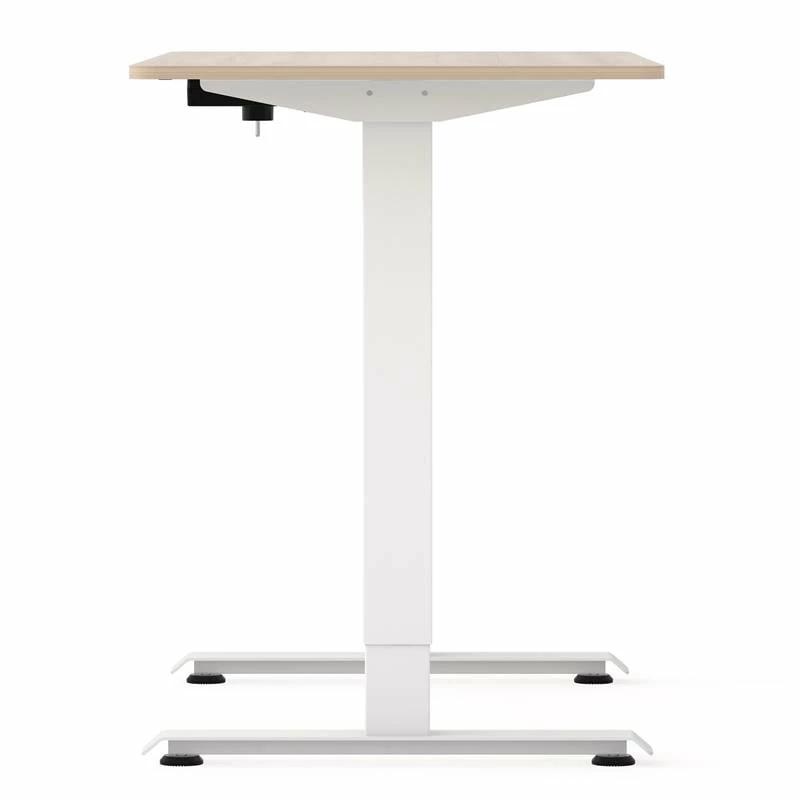 Furniture Of America Tilah Metal Height Adjustable Office Desk In Black 16 Furniture Of America Tilah Metal Height Adjustable Office Desk In Black - Image 14