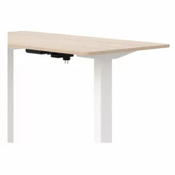 Furniture Of America Tilah Metal Height Adjustable Office Desk In Dark Brown -CYMAX Sales 2382022 4 L 4