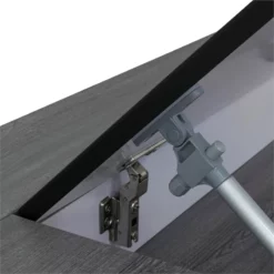 Calico Designs Nook Wood Writing Desk With Multi Soft-Close Storage In Gray -CYMAX Sales 2390357 5 L