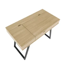 Calico Designs Rockdale Wood Writing Desk In Natural Honey Maple 32 Calico Designs Rockdale Wood Writing Desk In Natural Honey Maple -CYMAX Sales 2391627 11 L