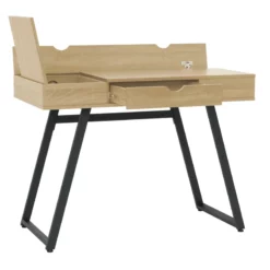 Calico Designs Rockdale Wood Writing Desk In Natural Honey Maple 34 Calico Designs Rockdale Wood Writing Desk In Natural Honey Maple -CYMAX Sales 2391627 14 L