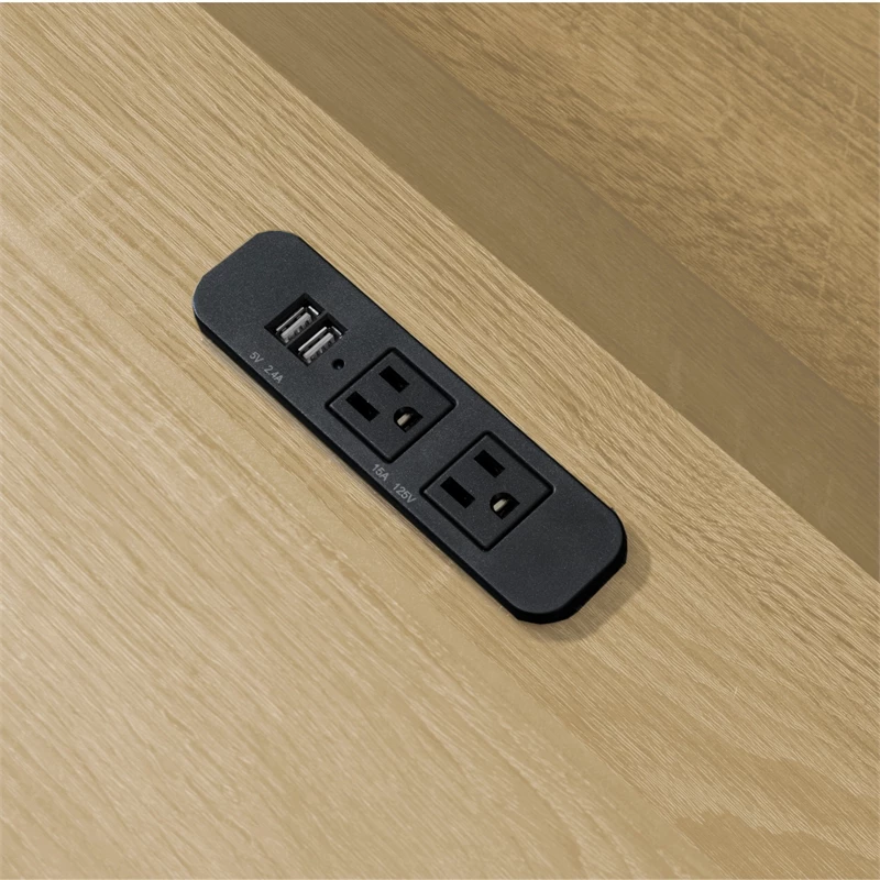 Calico Designs Rockdale Wood Writing Desk In Natural Honey Maple 12 Calico Designs Rockdale Wood Writing Desk In Natural Honey Maple - Image 10