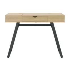 Calico Designs Rockdale Wood Writing Desk In Natural Honey Maple 30 Calico Designs Rockdale Wood Writing Desk In Natural Honey Maple -CYMAX Sales 2391627 9 L