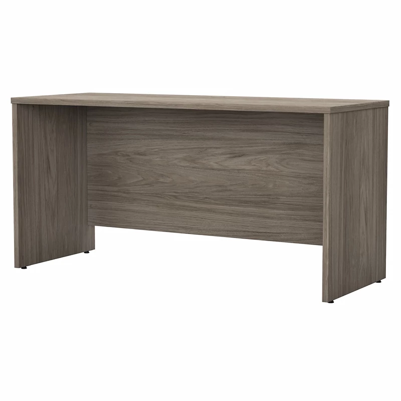 Studio C 60W X 24D Credenza Desk In Modern Hickory - Engineered Wood 3 Studio C 60W X 24D Credenza Desk In Modern Hickory - Engineered Wood