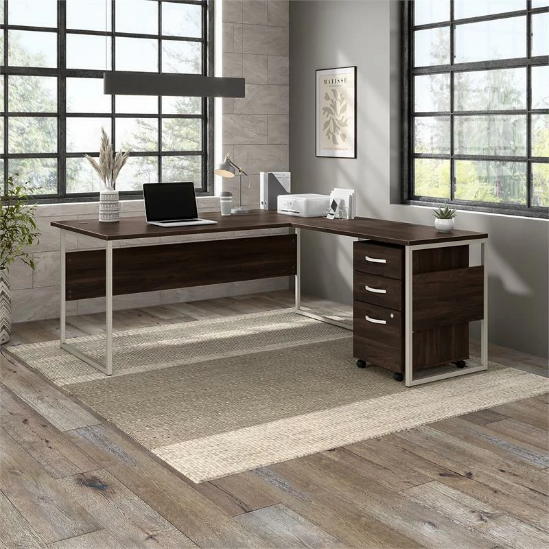 Hybrid 72W X 36D Computer Table Desk In White - Engineered Wood 19 Hybrid 72W X 36D Computer Table Desk In White - Engineered Wood - Image 17