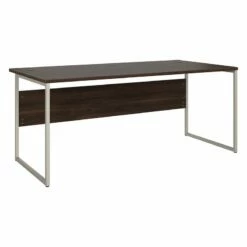Hybrid 72W X 36D Computer Table Desk In White - Engineered Wood 36 Hybrid 72W X 36D Computer Table Desk In White - Engineered Wood -CYMAX Sales 2393844 L