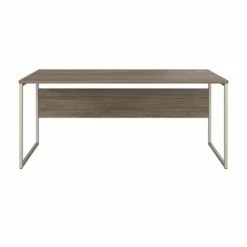 Hybrid 72W X 36D Computer Table Desk In Storm Gray - Engineered Wood -CYMAX Sales 2393845 3 L 1