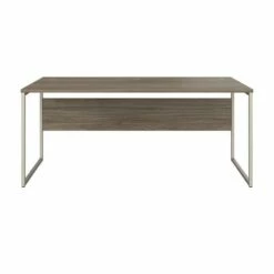 Hybrid 72W X 36D Computer Table Desk In White - Engineered Wood 25 Hybrid 72W X 36D Computer Table Desk In White - Engineered Wood -CYMAX Sales 2393845 3 L