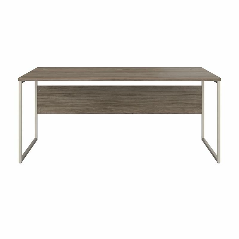 Hybrid 72W X 36D Computer Table Desk In White - Engineered Wood 6 Hybrid 72W X 36D Computer Table Desk In White - Engineered Wood - Image 4