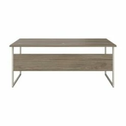 Hybrid 72W X 36D Computer Table Desk In White - Engineered Wood 27 Hybrid 72W X 36D Computer Table Desk In White - Engineered Wood -CYMAX Sales 2393845 5 L