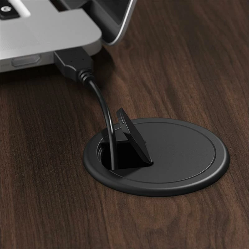 Hybrid 48W X 30D Computer Table Desk In Storm Gray - Engineered Wood 11 Hybrid 48W X 30D Computer Table Desk In Storm Gray - Engineered Wood - Image 9