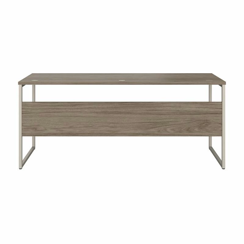 Hybrid 72W X 24D Computer Table Desk In Platinum Gray - Engineered Wood 7 Hybrid 72W X 24D Computer Table Desk In Platinum Gray - Engineered Wood - Image 5