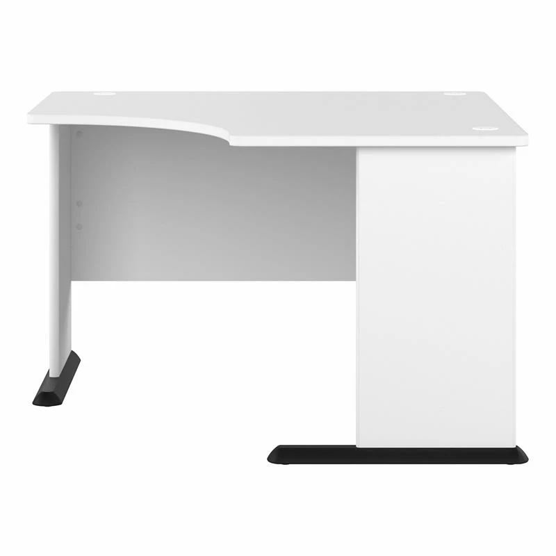 Studio A 48W Corner Computer Desk In White - Engineered Wood 18 Studio A 48W Corner Computer Desk In White - Engineered Wood - Image 16