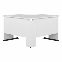 Studio A 48W Corner Computer Desk In Storm Gray - Engineered Wood -CYMAX Sales 2394219 4 L 1