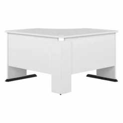 Studio A 48W Corner Computer Desk In White - Engineered Wood 38 Studio A 48W Corner Computer Desk In White - Engineered Wood -CYMAX Sales 2394219 4 L