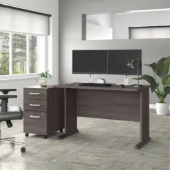 Studio A 48W Computer Desk In White - Engineered Wood 37 Studio A 48W Computer Desk In White - Engineered Wood -CYMAX Sales 2394227 2 L