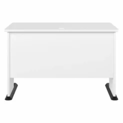 Studio A 48W Computer Desk In White - Engineered Wood 27 Studio A 48W Computer Desk In White - Engineered Wood -CYMAX Sales 2394228 5 L