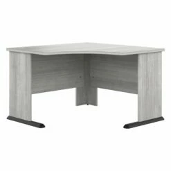 Studio A 48W Corner Computer Desk In Storm Gray - Engineered Wood
