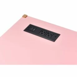 ACME Midriaks Wooden Top Writing Desk With USB Port In White And Gold 28 ACME Midriaks Wooden Top Writing Desk With USB Port In White And Gold -CYMAX Sales 2395433 7 L