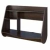 Allora Contemporary 2-Shelf Composite Wood Floating Desk In Espresso -CYMAX Sales 2396096 1 L