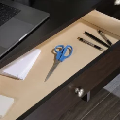 Pemberly Row Transitional 3-Drawer Wood Computer Desk In Mahogany -CYMAX Sales 2405263 8 L