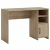 Pemberly Row Desk With Engineered Wood In Summer Oak Finish -CYMAX Sales 2405379 L