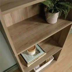 Home Square 3 Piece Set With Computer Desk 4-Shelf Bookcase And 5-Shelf Bookcase -CYMAX Sales 2411941 7 L