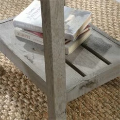 Home Square 3 Piece Set With Writing Desk 3-Shelf 2-Door Bookcase & Coffee Table -CYMAX Sales 2411987 6 L