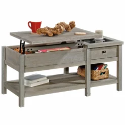 Home Square 3 Piece Set With L Shaped Desk Wood 3-Shelf Bookcase & Coffee Table -CYMAX Sales 2412149 10 L