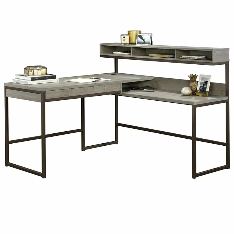 Home Square 3 Piece Set With L Shaped Writing Desk Coffee Table & Tall Bookcase 15 Home Square 3 Piece Set With L Shaped Writing Desk Coffee Table & Tall Bookcase - Image 13