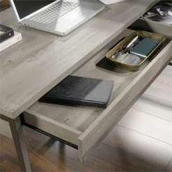 Home Square 3 Piece Set With 3-Shelf Bookcase Coffee Table L Shaped Writing Desk -CYMAX Sales 2412156 7 L