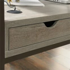 Home Square 3 Piece Set With Coffee Table 3-Shelf Bookcase L Shaped Writing Desk -CYMAX Sales 2412158 18 L