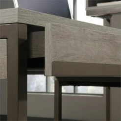 Home Square 3 Piece Set With Coffee Table Tall Bookcase & L Shaped Writing Desk -CYMAX Sales 2412162 17 L