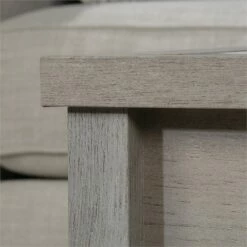 Home Square 3 Piece Set With Coffee Table Tall Bookcase & L Shaped Writing Desk -CYMAX Sales 2412162 7 L