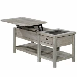 Home Square 3 Piece Set With 9-Cubby Bookcase Coffee Table L-Shape Computer Desk -CYMAX Sales 2412174 11 L