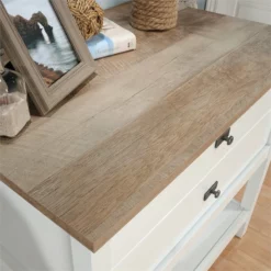 Home Square 3 Piece Set With Desk 3-Shelf Bookcase Filing Cabinet In Soft White -CYMAX Sales 2412969 19 L