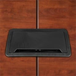 Array 120" Conference Table With Power Data Grommet- Cherry/ White -CYMAX Sales 2413061 17 L