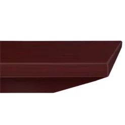 Array 120" Conference Table With Power Data Grommet- Mahogany/ Black -CYMAX Sales 2413062 5 L