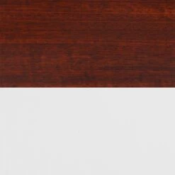 Array 120" Conference Table With Power Data Grommet- Mahogany/ White -CYMAX Sales 2413063 1 L